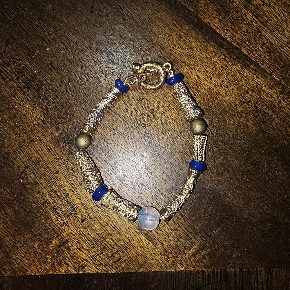 Blue bracelet